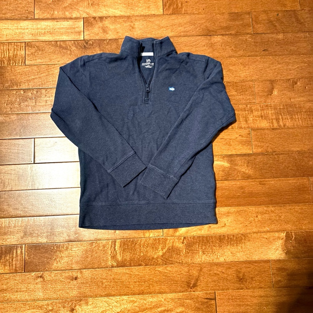 Southern Tide Navy Blue Quarter-Zip